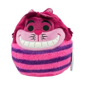 Squishmallows Plush Kids 8" Pink New Fuzz-A-Mallows Disney Cheshire Cat Alice